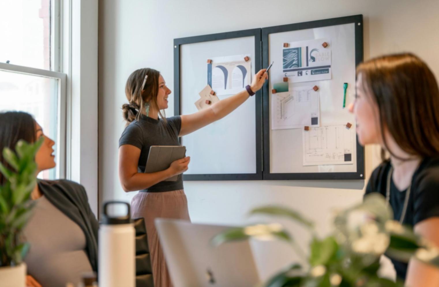 Professional financial planning workspace with charts and analysis tools